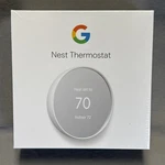 Google Nest Thermostat G4CVZ Programmable Wi-fi Snow White New Sealed. Price: $69.99.