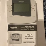 Aprilaire Programmable Wi Fi Thermostat, 8810-EVENT Based Cleaning. No Box. Open. Price: $100.00.