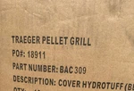 Traeger Smoker Grill Cover BAC309 For 20 Series Hydrotuff Pellet New. Price: $59.00.
