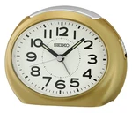 Seiko Oval Non Ticking Bedroom Alarm Clock Metal Gold 5 Inches 4 Functional Tone New. Price: $37.05.