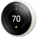 Certified Google Nest 3RD Generation Learning Thermostat W/base: White T3017US Open. Price: $118.95.
