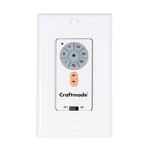 Craftmade ICS2-WALL White & Light Control For Ceiling Fans New. Price: $34.71.