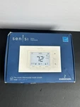 New Open Box Sensi Smart Thermostat ST55U Wifi Programmable White. Price: $39.95.