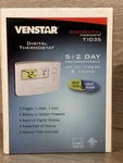 Venstar Digital Thermostat T1035, + 2 Day Programable Up To Heat & Cool Used. Price: $21.00.