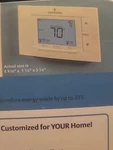 Emerson UP310 Programmable Universal Thermostat - Gray New. Price: $75.00.