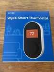 Wyze Smart Thermostat Wi-fi Programmable App Control Alexa/google Wtherm C-wire Used. Price: $35.00.