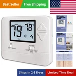 Non-programmable Thermostats For Home 1 Heat/ Cool Conventional Single-stag... New. Price: $45.38.