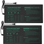 Seedling Mat Durable Waterproof Plant Heating Pad 10"X 20.75" For Germin... New. Price: $27.81.