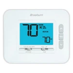 Braeburn 1230 2H/1C Non-programmable Thermostat With 4.4IN Display New. Price: $56.20.