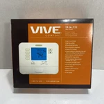 New Vive Comfort TP-N-721 2H/1C Non-programmable Thermostat. Price: $29.99.