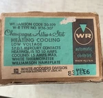 White-rodgers Champagne Astro Heating Cooling Room Thermostat Nos New. Price: $17.95.
