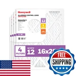 Honeywell 16X25X1 Merv 12 Electrostatic Pleated Hvac Furnace Air Filter New. Price: $81.27.