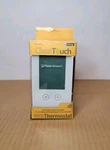King Clear Touch Non-programmable White Thermostat Model K322E New Box!. Price: $114.95.