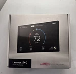 Lennox Icomfort S40 Ultra Smart Programmable Thermostat 7" Hd Display New. Price: $347.00.