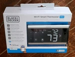 Black & Decker Wi-fi Smart Thermostat Day Programmable #CT7901A New. Price: $48.30.