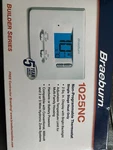 Braeburn 1025NC Thermostat, Non-programmable, Heat Only New. Price: $44.01.