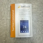 Suntouch Sunstat Command Color Touchscreen Programmable Floor Heating Thermostat New. Price: $205.00.