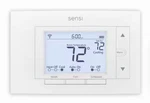 Sensi ST55 White Wi-fi Programmable Thermostat, Alexa Compatible New. Price: $46.00.