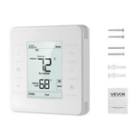 Vevor 7 Day Programmable Thermostat For Heat Pump Air Conditioner White New. Price: $39.99.