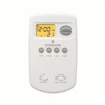 White-rodgers 01E78 151 Thermostat, 5-2 Programs, H, C, Battery, 24VAC New. Price: $39.79.