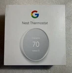 New Google Nest Thermostat Wi-fi 4TH Generation Model G4CVZ Snow Open Box Tested. Price: $43.99.
