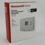 Honeywell RTH111B1024 Digital Non-programmable Thermostat White New. Price: $19.97.
