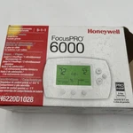Honeywell Focuspro 6000 TH6220D1028 Programmable Thermostat New Open Box. Price: $39.90.