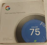 Google Nest Learning Thermostat Edition Wi Fi Programmable Dial New. Price: $180.00.