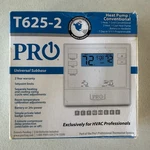 PRO1 Iaq T625-2 Multi-stage Programmable Thermostat. Heat Pump Conventional. A16 New. Price: $18.74.