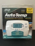 New Hunter Auto Temp Pre-programmed Thermostat 44760 Multistage Heat Pump Sealed. Price: $39.87.