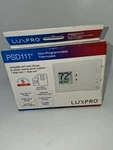 Lux Pro PSD111B-010 Heating And Cooling Lever Thermostat White New. Price: $29.00.