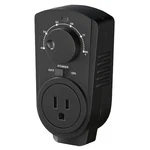 Econohome Adjustable Thermostat - Universal Plugin Heating & Cooling New. Price: $43.11.