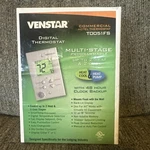 New Venstar T0051FS Commercial Hotel Thermostat Digital Multi-stage Programmable Open. Price: $55.99.
