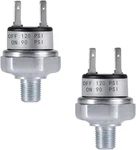 2PCS Air Pressure Switch 90-120 Psi, 1/8"-27 Npt, Dc 12V/24V Compressor New. Price: $15.95.
