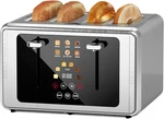 Smart 4-SLICE Stainless Steel Toaster With Touch Screen & Digital Timer New. Price: $166.99.
