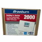 Braeburn 2000 Programmable Single Stage Heat/cool Digital Thermostat New Nos. Price: $30.00.