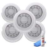 5-PACK Honeywell T87K1007 Heat Only Thermostat, -white + Lcd Cleaner New. Price: $224.95.