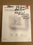 Honeywell RTH5160 Non-programmable Thermostat Open. Price: $29.99.