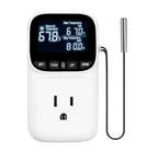 Backlit Digital Temperature Controller Thermostat Socket Plug With Timer Heat... New. Price: $29.56.